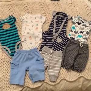 Baby Boy Onesies & Pants